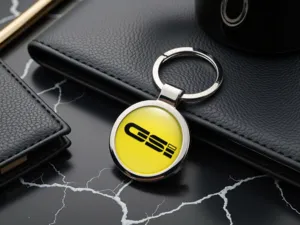 Opel Porte-clés Personnalisé Photo Bombée Sur Mesure